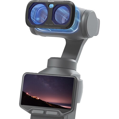 Haida NanoPro Magnetic Clear-Night Filter für Insta360 Luna Ultra black