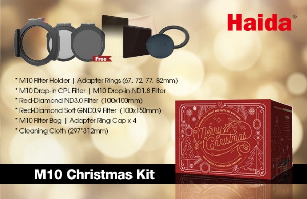 Haida Serie M10 WEIHNACHTS Special Edition Starterkit mit Bonus Filter