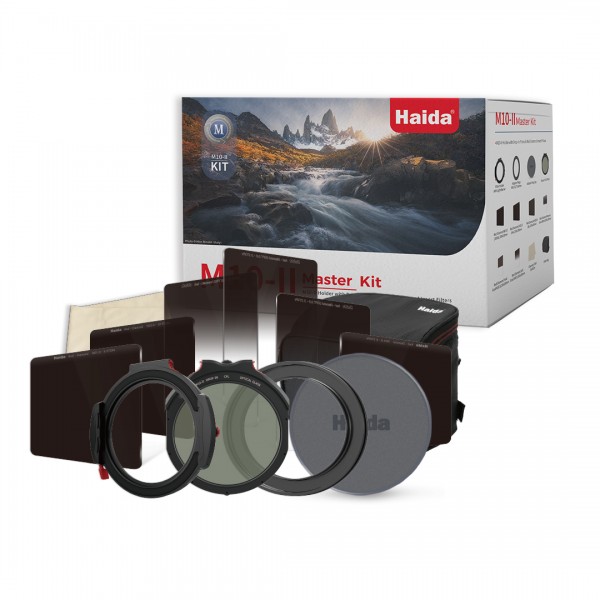 Serie M10 MK II Masterkit - Polfilter, 3x ND Filter,3x Verlaufsfilter und Tasche
