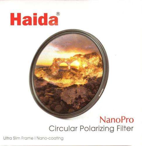 Filtro Polarizzatore Circolare Haida Pro II Slim MC – 52 Mm Con Multistrato, Antiriflesso, Per Fotocamere Digitali