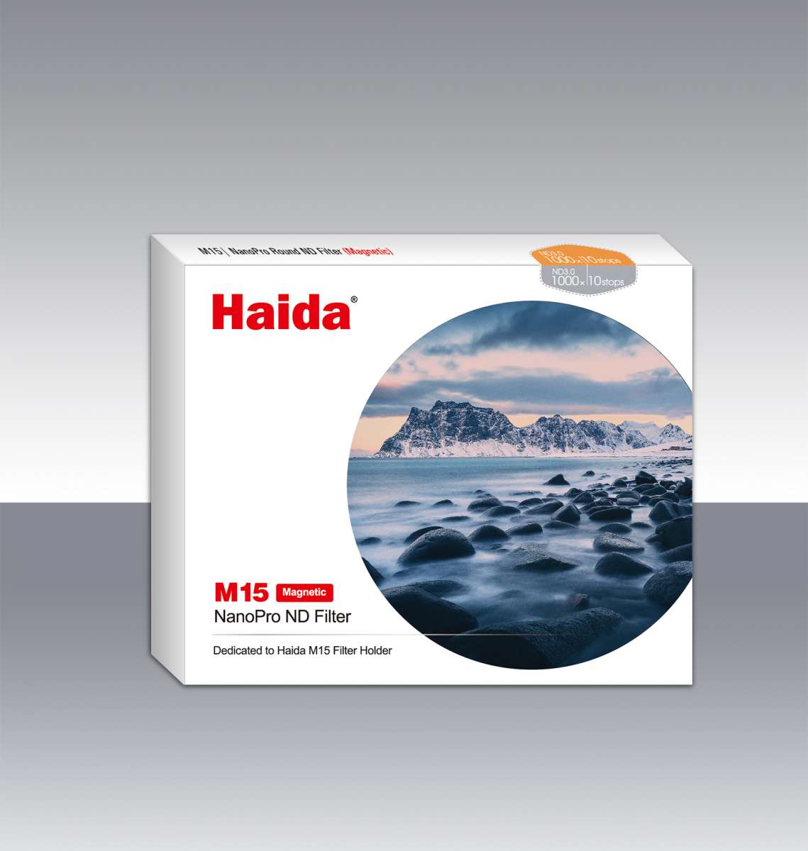 Haida M15 Magnet Rund Filter ND 0,9 (8x) – Für Haida M15 Filterhalter, NanoPro Vergütung, Magnetisch
