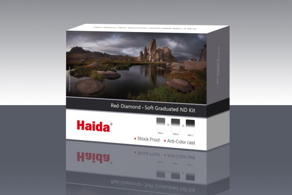 Haida Red Diamond Serie 150 ( M15 ) Soft Verlaufsfilterset ND 0.9 (8x), ND 1.2 (16x), ND 1.5 (32x)