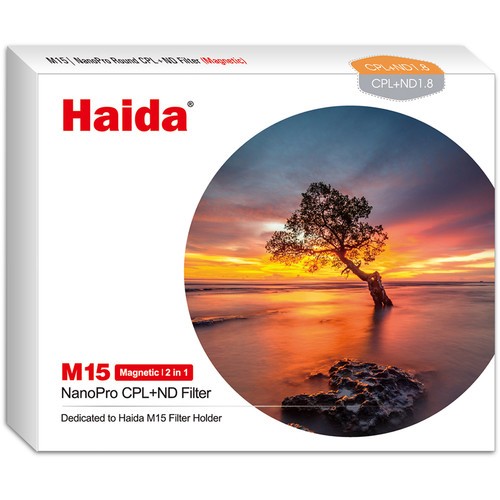 Haida M15 Magnet Rund CPL / ND 2 in 1 Filter NanoPro MC