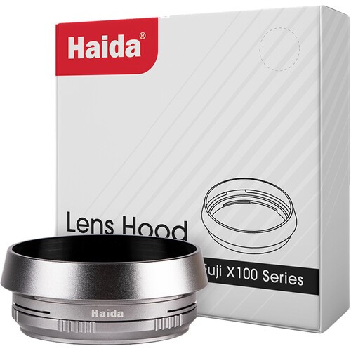 Haida NanoPro MC Clear Schutzfilter Set für Fujifilm X100 Modelle - silberfarben