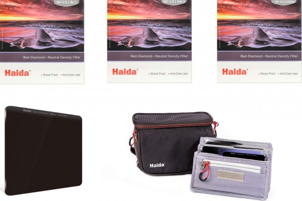 Haida Serie 100 ( M10 ) Red Diamond ND Starterset 8x, 64x,1000x, inkl. der neuen Filtertasche