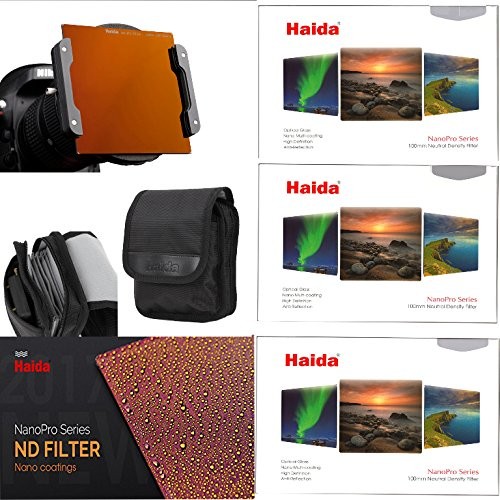 Haida Serie 100 NanoPro MC ND Graufilterset 8x, 64x, 1000x inkl. Filtertasche