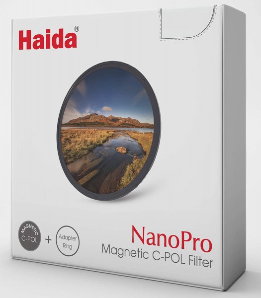 HAIDA Ultra Slim NanoPro MC Magnetic Polarisationsfilter inkl. Adapterring
