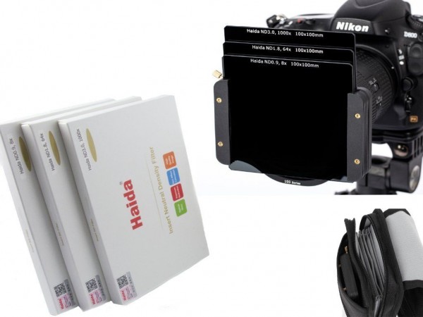 Haida Optical Neutral 3er Graufilter Set 100 mm x 100 mm inklusive Filtertasche